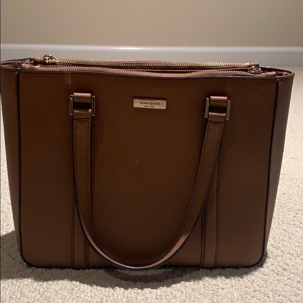 Kate Spade medium leather tote bag